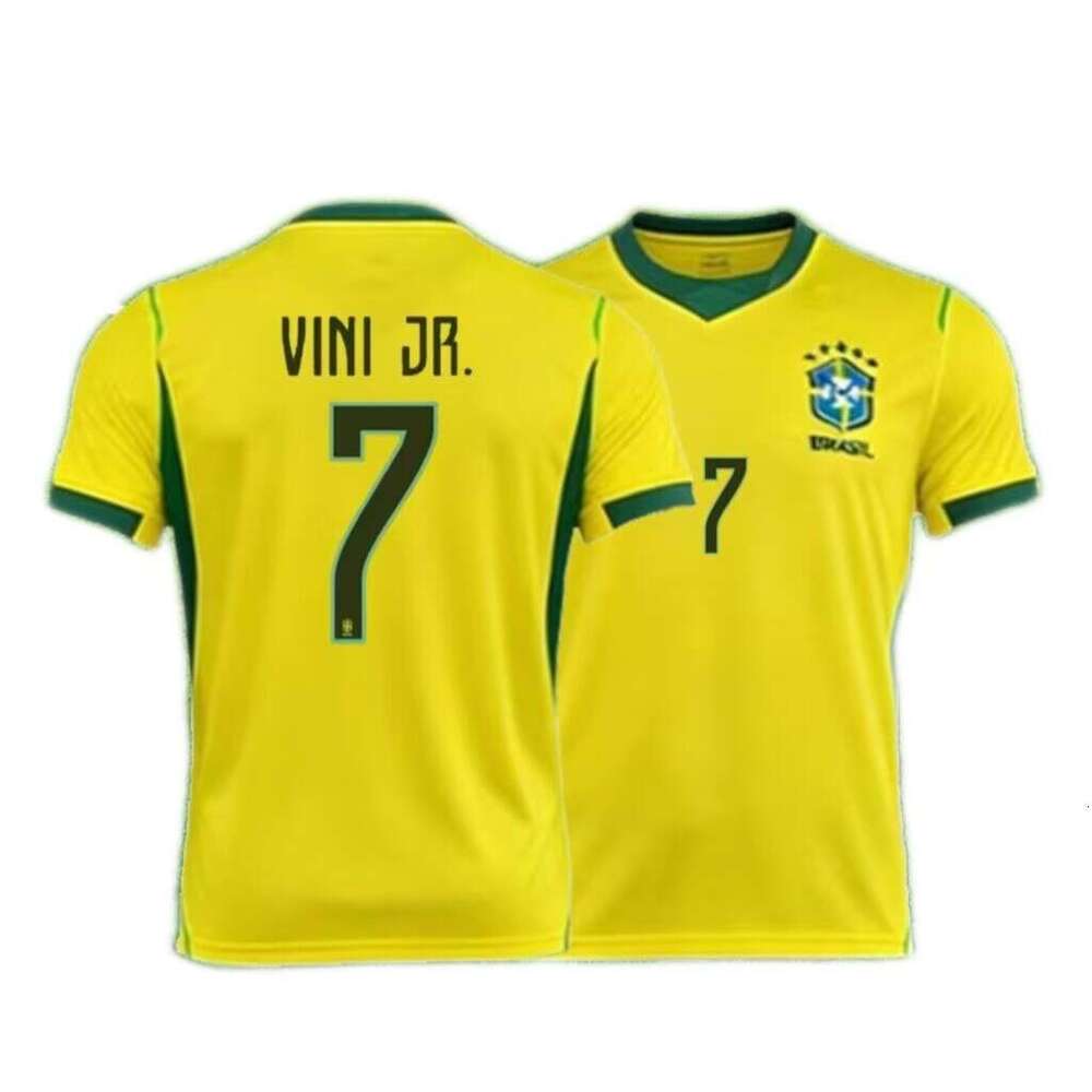 Brazil National Team 2026 US-Canada-Mexico World Cup Neymar adult football jersey Vinicius No. 7 Rodrigo No. 10 Rafinha No. 11 children's footbal