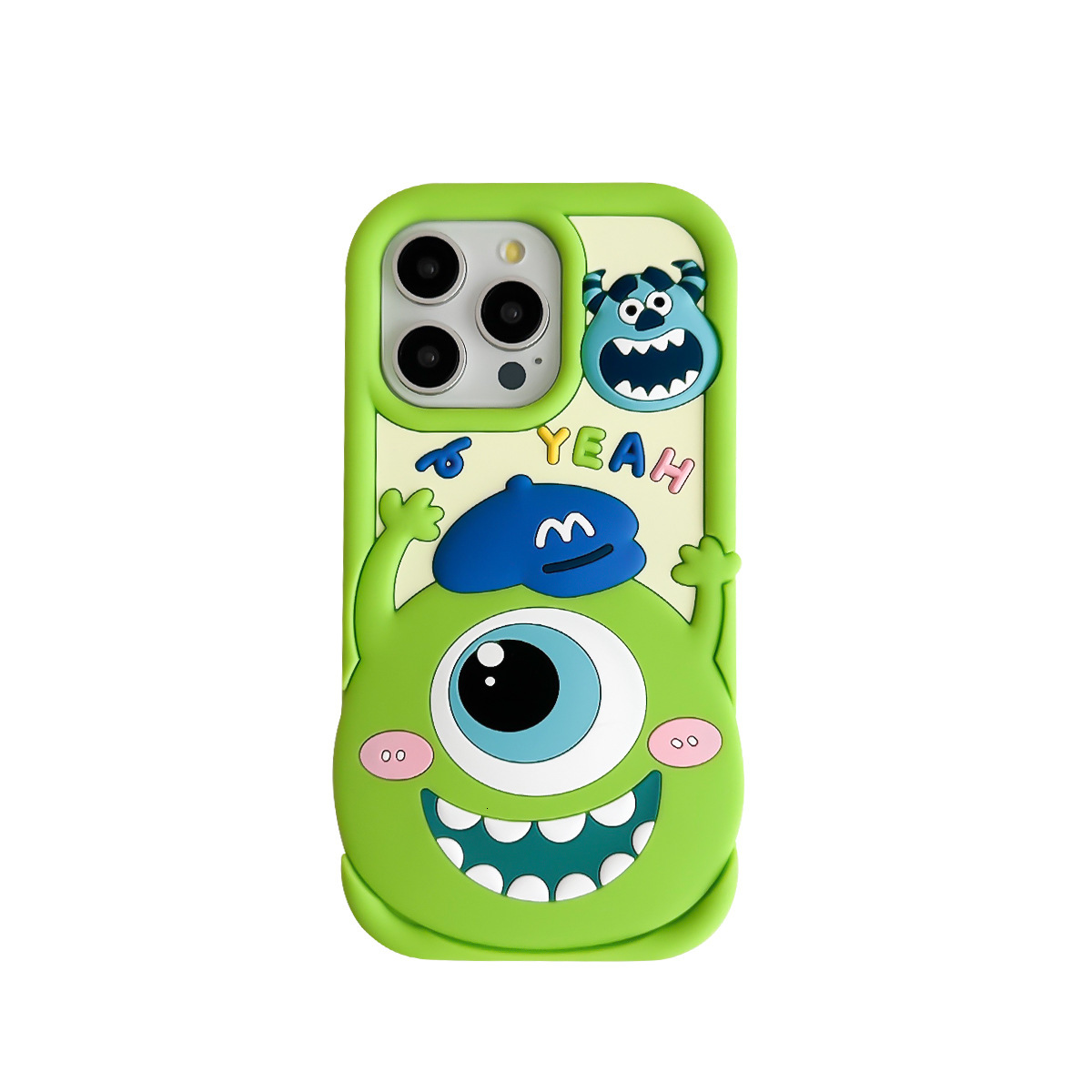 Big Eye Boy Compatible iPhone 16 Max Phone Case Apple 17 Pro 3D 14 Silicone 13/11 Shockproof 15