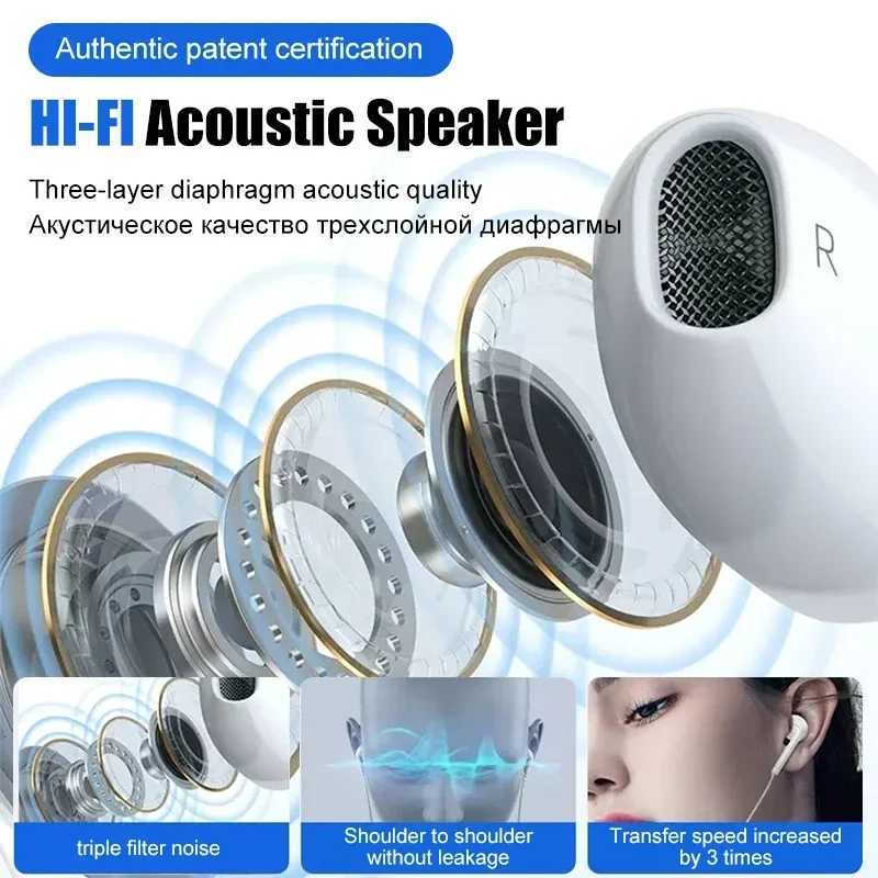 Headphones For iPhone 15 14 11 12 13 Pro Max Earphones XR X XS 8 Plus Wired Earbuds Headset Accessories Z260518