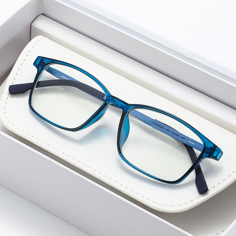 Fashionable presbyopia glasses, internet famous, business single light, trendy, elderly flat light glasses, eyeglass frames, presbyopia glasses