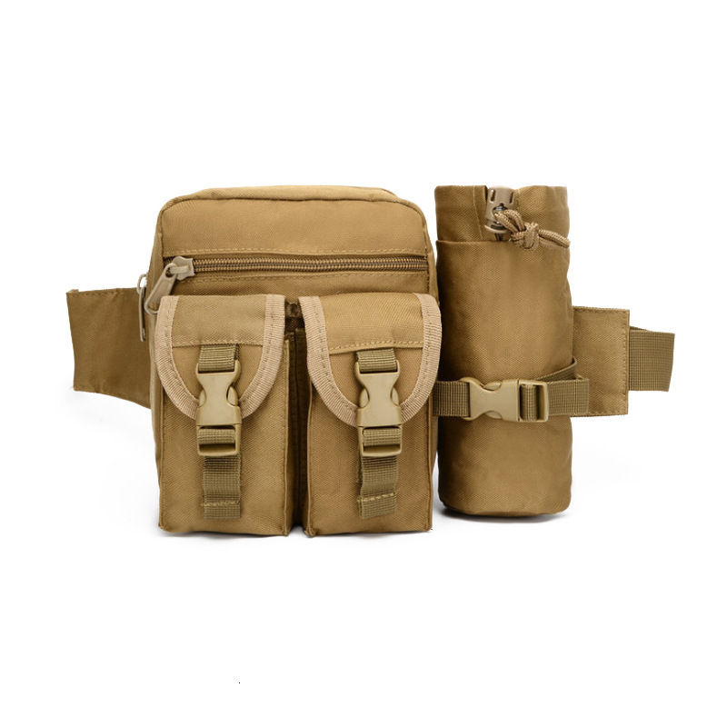 Designer bag Tactical Multifunctional Cycling Camouflage Water Bottle Crossbody Military Enthusiast Casual Sports Waist Bag Outdoor