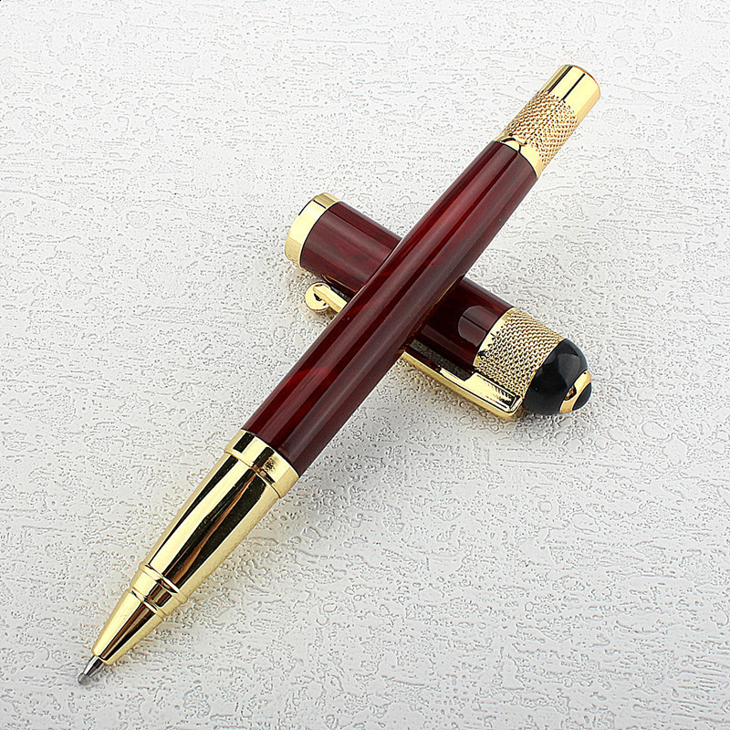 High-end business metal ballpoint pen with a heavy feel for writing oil-based ballpoint pen signature pen260310