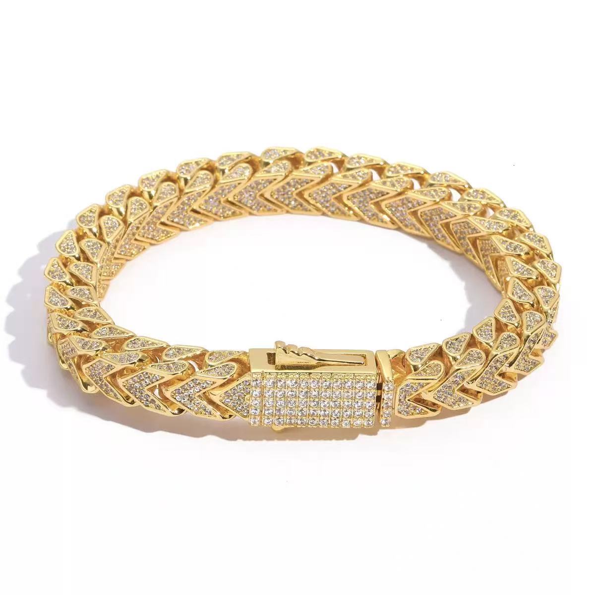 Pass Diamond Tester VVS Moissanite Letter Necklace Men Hip Hop 925 Silver Iced Out Bling Link Chain Jewelry