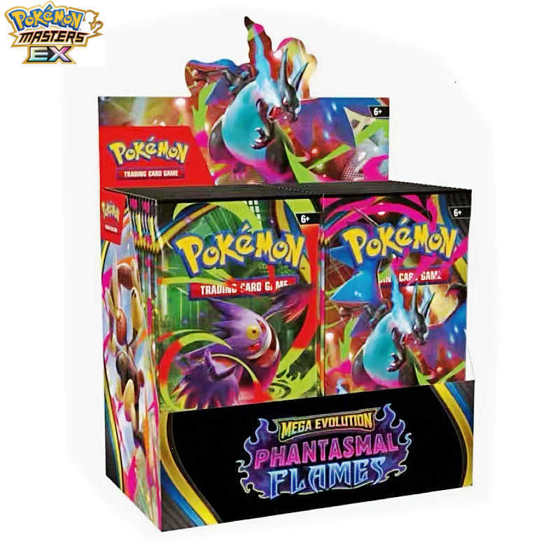 Phantasmal Flames Card - Pokmon First Generation Card Enhancement and Booster Blind Box L2605187JYD