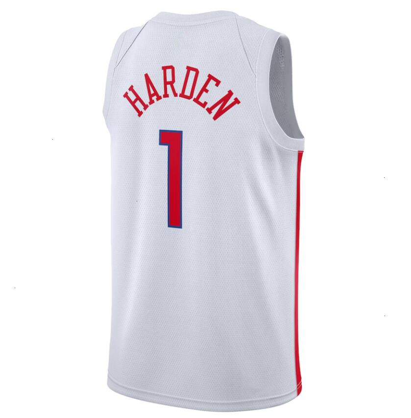 Joel Embiid Tyrese Maxey Basketball Jersey Paul George Allen Iverson V J Edgecombe Jared McCain Caleb Martin Sixer ominick Barlow 76er Quentin Grimes 
