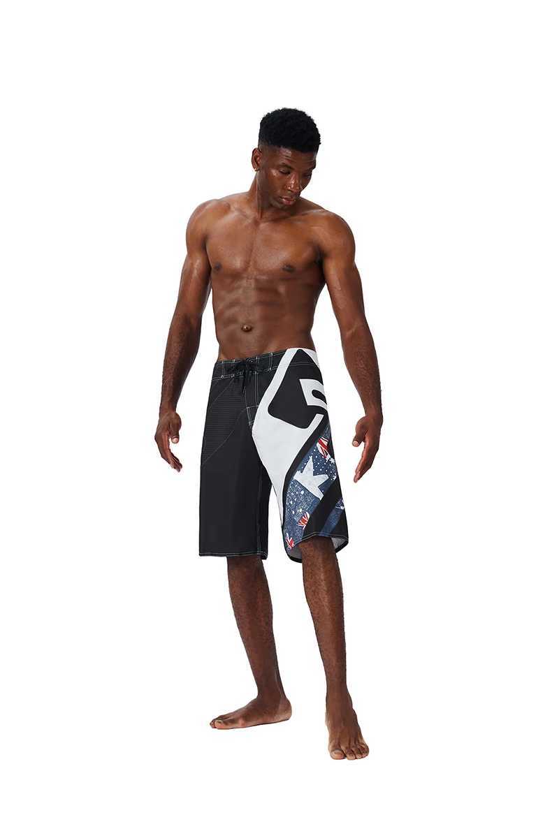 Summer Quick Drying Men Surf Beach Shorts Fitness Muscle High Quality Water Sports Men Beach Shorts swimshorts bermuda homme C260518 - view 5