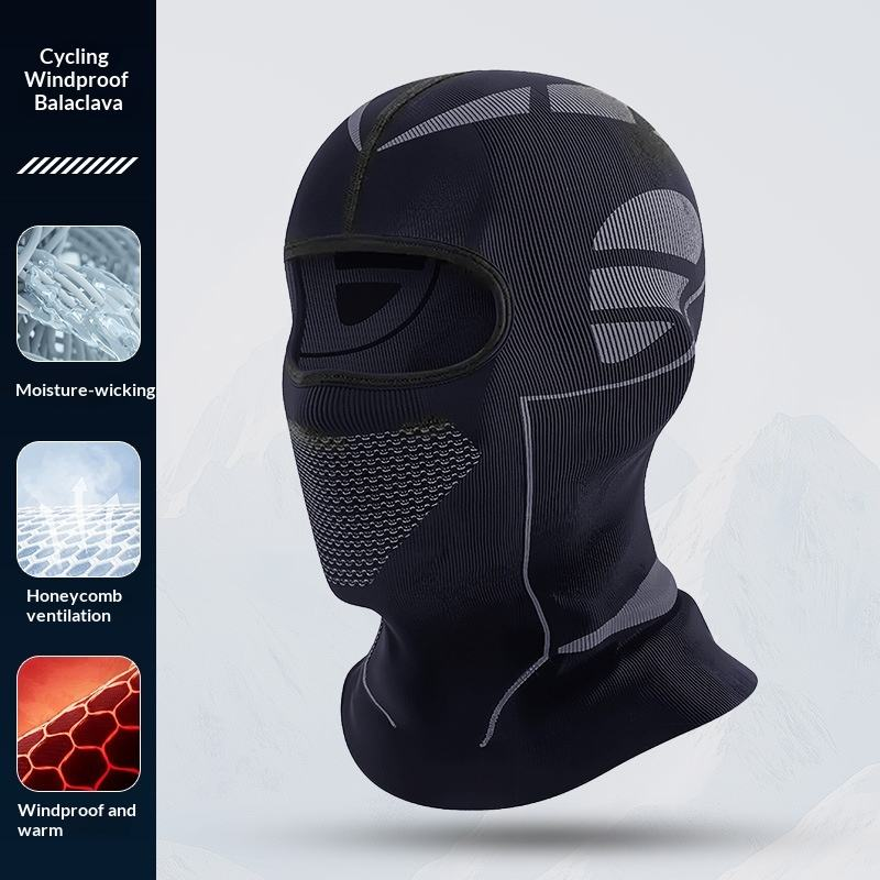 High-quality riding windproof ski mask cold-proof warm head skiing unisex balaclava balaclava motorcycle riding mask breathable material