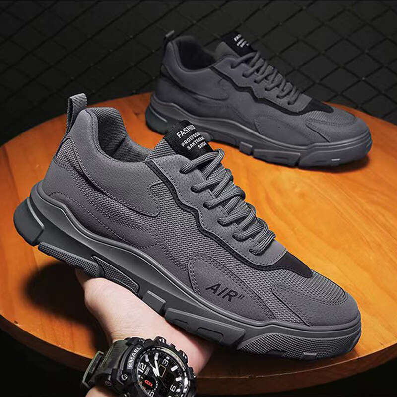 Summer New Versatile Thick-Soled Dad Running Korean Style Casual Trendy Sports Men's Shoes