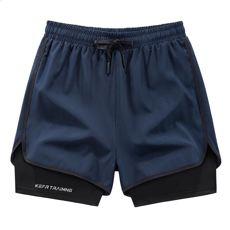 Mens 2 in 1 Running Workout Short with Phone Pocket Towel Loop Gym Athletic Quick Dry Stretchy Performance Shorts Activewear 260312