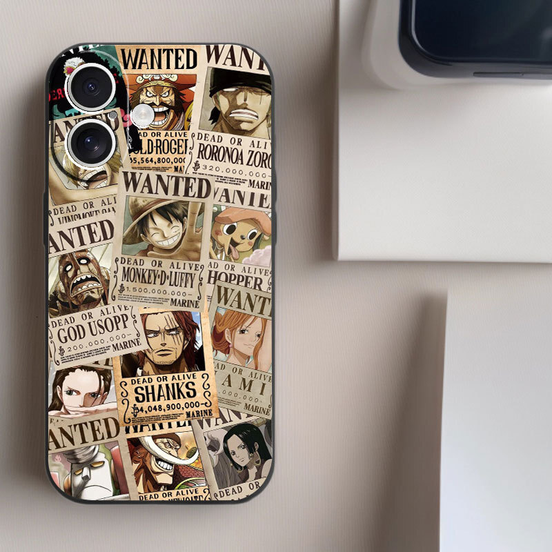 Pirate Bounty Order phone case suitable for iPhone 16, Apple 17 Pro, niche 14 Max, 13 anime, 15 Pro