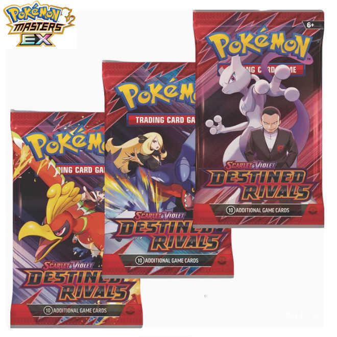 Pokmon Cards PTCG Pokmon English Cards SV10 Enhanced Destined Rivals Supplement Pack L2605183TCK