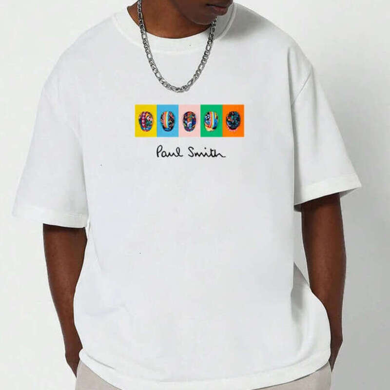 White Tee Men's T-shirts Designer T Shirts Men's Casual Tee Over Sized Vintage T-shirt Summer Street Wear Top Men's Clothing