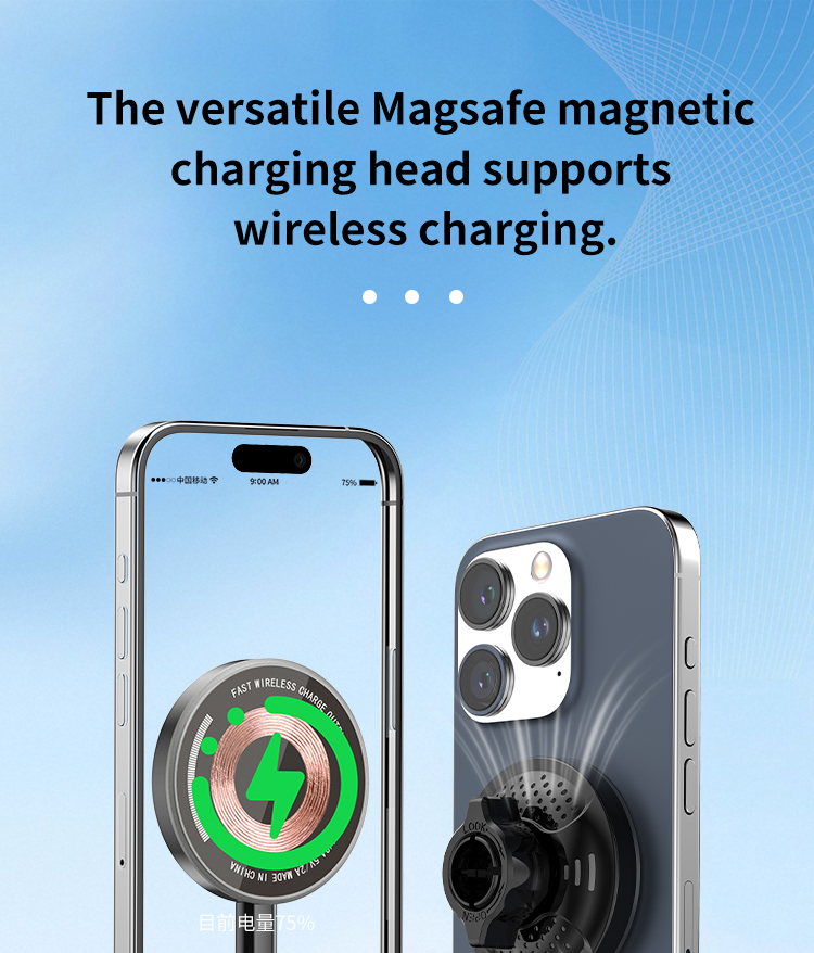 N52 Magnetic Suction Cup Phone Holder Wireless Charging Car Navigation Rotating Dashboard Navigation Phone Holder Air Outlet Dashboard Car Mount for S