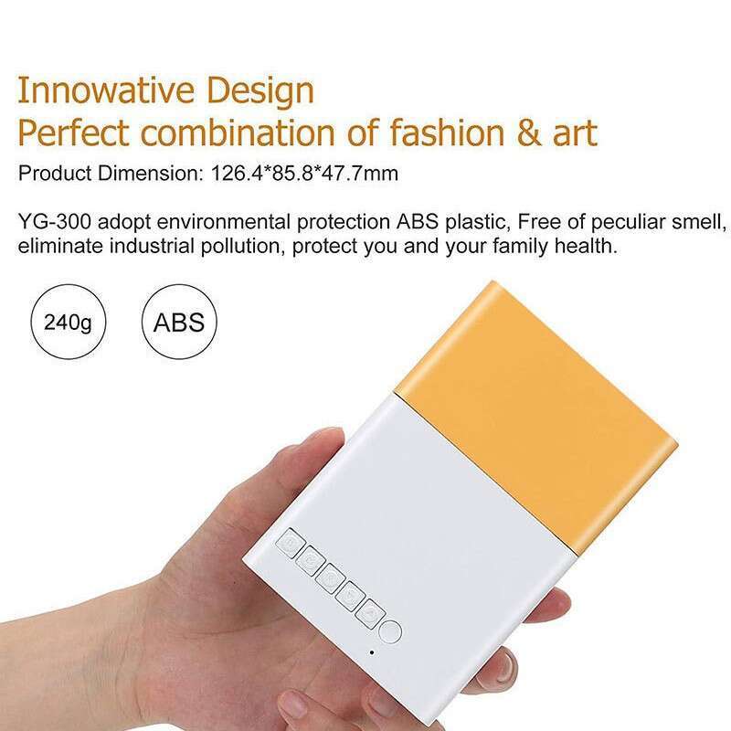 Cross Border YG300 Mini Projector 4K HD Portable Home Wall Projector For Kids