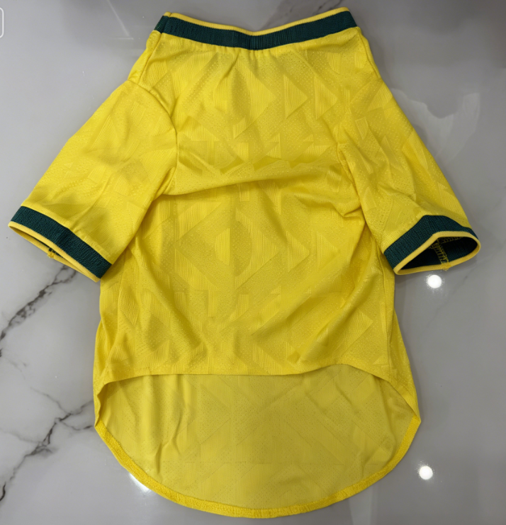 2026 Spain Away dogs Football Jersey, mesh breathable mexico pets jerseys, sporty pet jersey, puppy T-shirt, summer pet brazil portugal cat jersey.