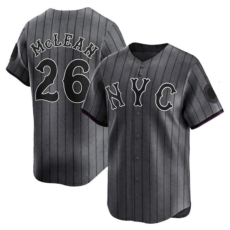 NY New Yorks Mets Jersey Juan Soto Francisco Lindor Bo Bichette Jorge Polanco Nolan McLean Senga Alvarez Luis Robert Jr Baty Piazza Carson Benge met B