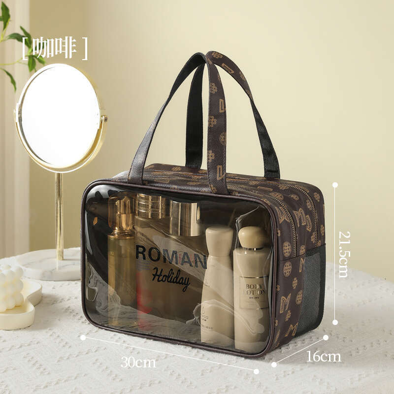 Summer Hot Fashion Toiletry Light Luxury High-end Waterproof Unisex Portable Bag Outdoor Camping Storage