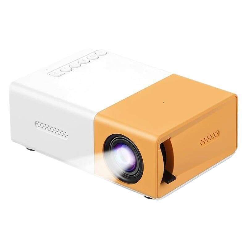 New YG300 Mini Projector Support 4K HD Portable Home Projector Phone Screen Cast For Kids Bedroom