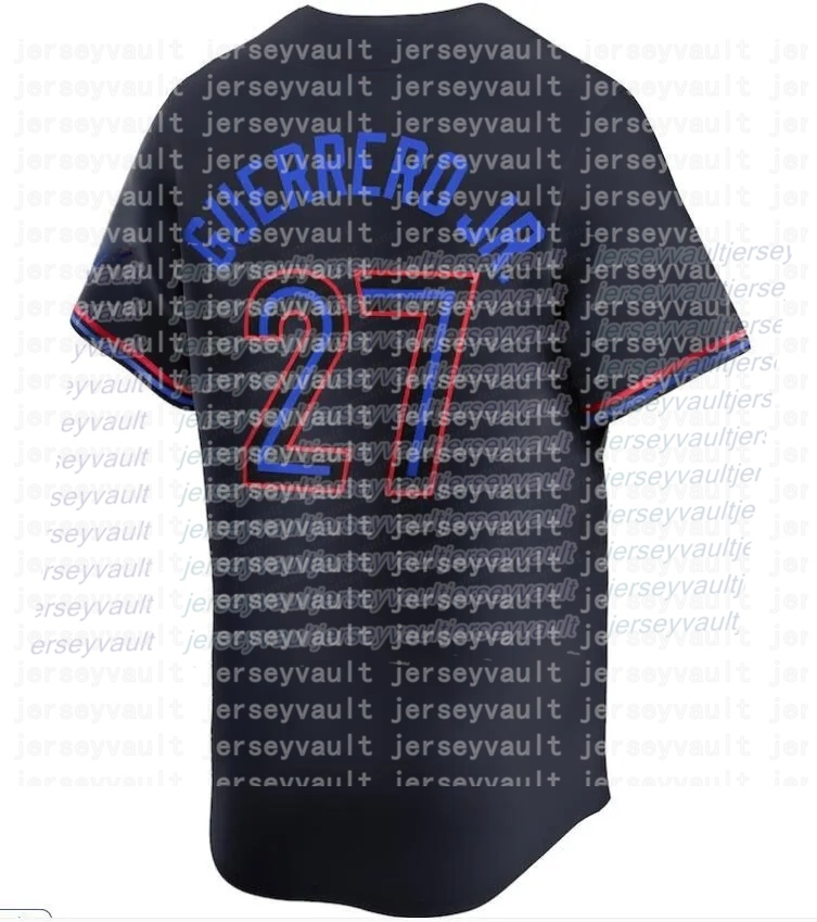TorontoS Blue city Jersey Vladimir Guerrero Jr Alejandro Kirk bluejays Springer Ernie Clement Yesavage Bieber Okamoto Roy Halladay Dave Stieb Jay Base