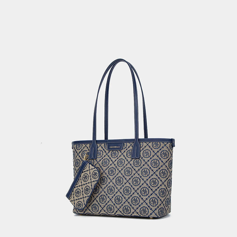 Jacquard Star Diamond Pattern Women Tote Bag Fashion Large Capacity Daily Shoulder Handbag SENYY