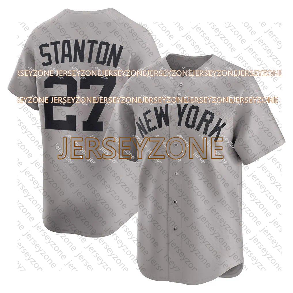 NY New YorkS Yankees Jersey Aaron Judge Gerrit Cole Austin Wells Cam Schlittler Ben Rice Stanton Cody Bellinger Babe Ruth Black Derek Jeter Yankee Bas