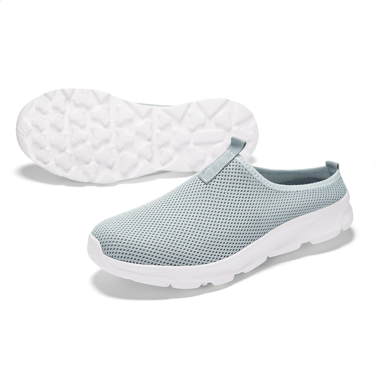 Men Casual Shoes SlipOn Half Slippers Running Plus Size Sport Lightweight Comforty Breathable Walking Sneakers 260519
