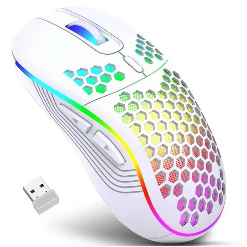 Wireless gaming mouse with RGB lighting is suitable for both office and business wired e-sports mice.H260519