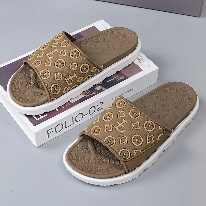 Summer New Designer Slippers Home Anti slip Soft Bottom Outdoor Casual Sandals for Women