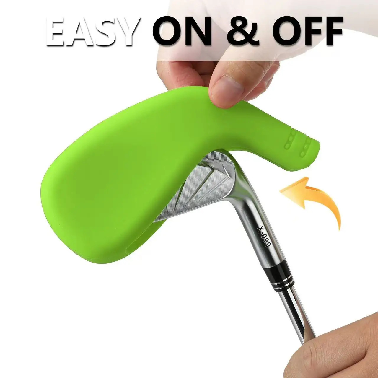 Golf Club Cover Universal HighGrade Iron Durable HighElastic Silicone Material Protective 260518