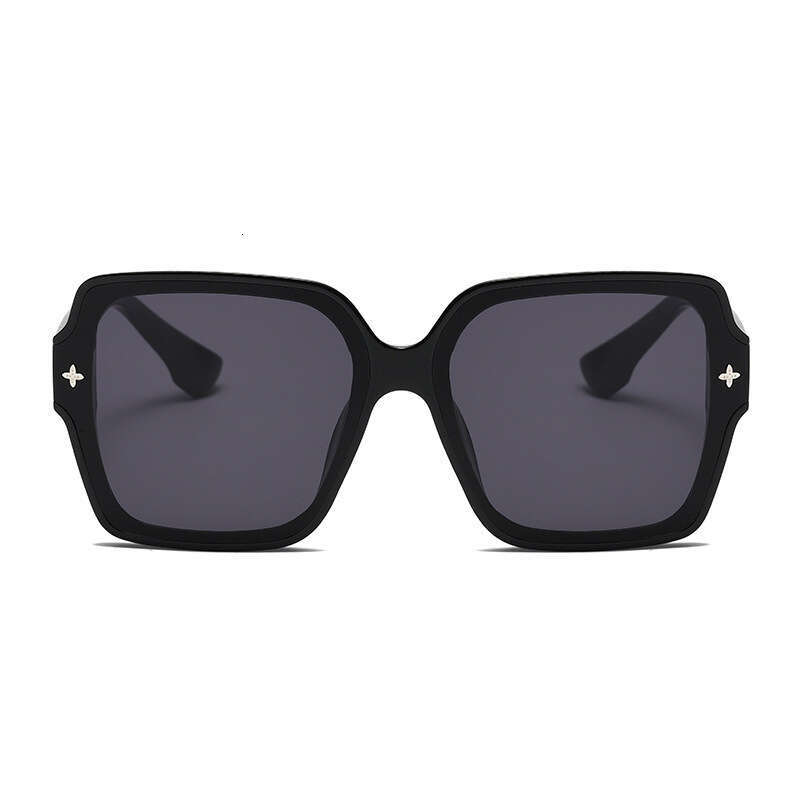 Luxury Brand Designer Sunglasses European And American Fashion Square Sunglasses Ins-Style Women's High-End Chic Light Luxury Sun Protection Glas