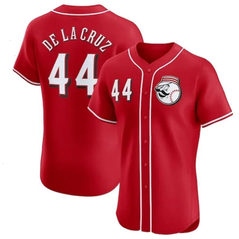 CincinnatiS Reds Jersey Elly De La Cruz TJ Friedl Andrew Abbott Chase Burns Sal Stewart Suarez Ken Griffey Jr Marte cincinati red city connect 2026 Ba