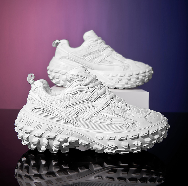 HEYANG Free shipping 2026 luxury Men Elastic Soft Sole Sneakers Women Outdoor Athletic Shoes hot