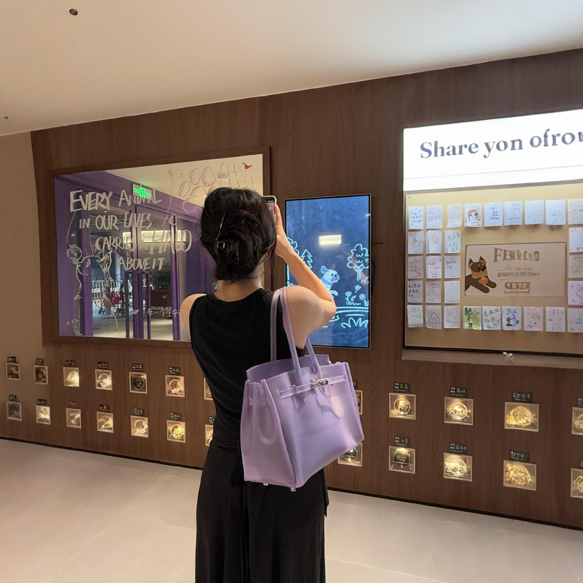 New Korean-style jelly cross-border sales, transparent tote bag for women, large-capacity shoulder bag, fashionable and versatile commuter handbag