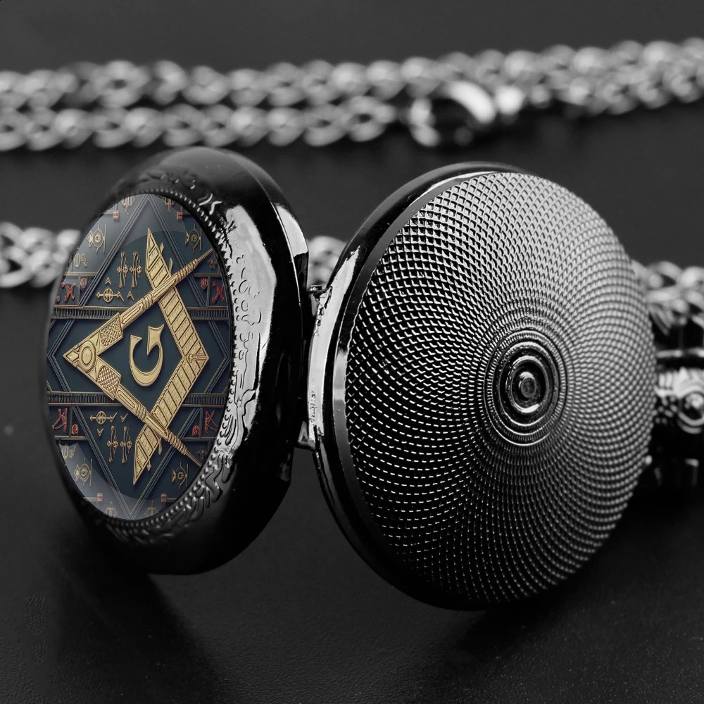 Vintage Theme Unique Gifts Vintage Arabic Numerals Quartz Pocket Watch Necklace Pendant Clock Chain Men Gifts for Boys 260519