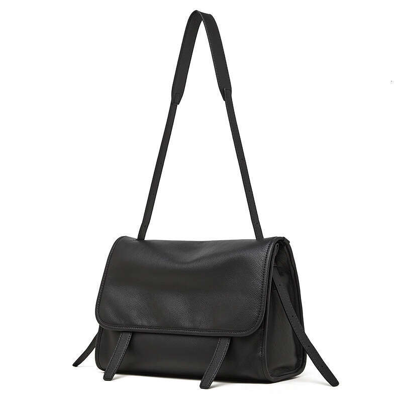 First Layer Calfskin Retro Backpack Casual Commute Genuine Leather Single Shoulder Crossbody Bag SENYY