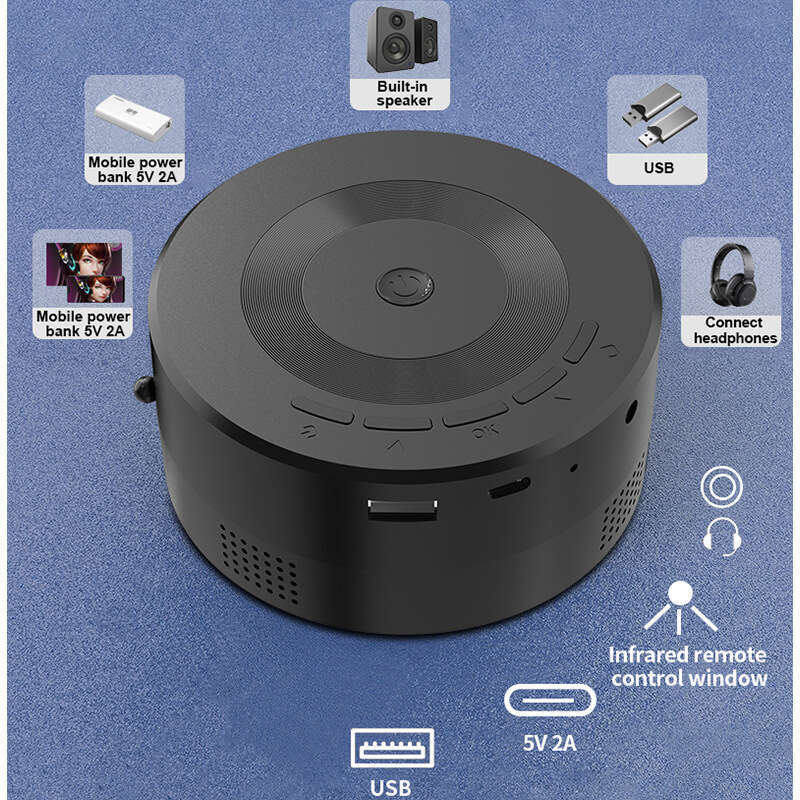 Cross Border Mini Projector Portable Home Projector Wireless Phone Screen Cast Cartoon Projector For Kids