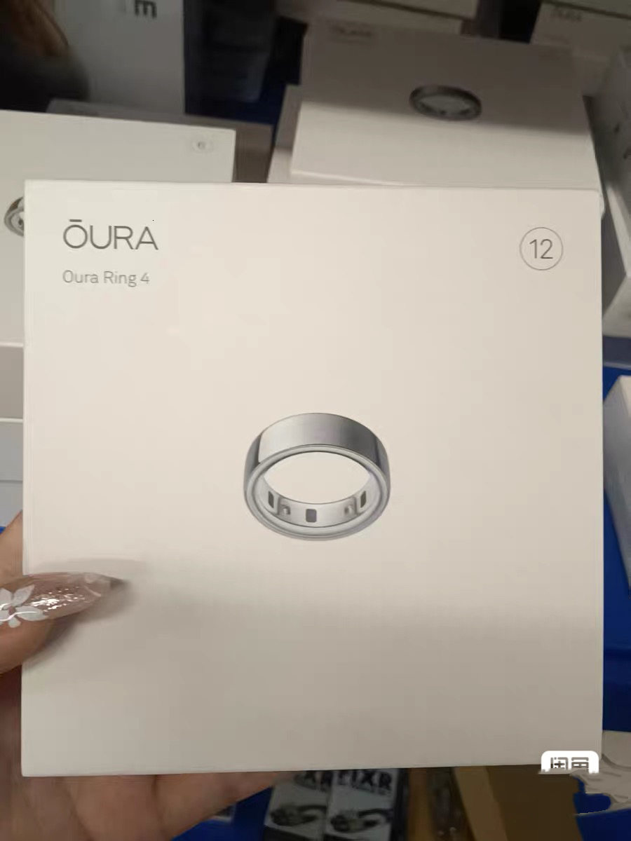 Fourth Gen with Approach Oura Smart Ring Invisible Brushed Finish Available in Black & Metallic Colors