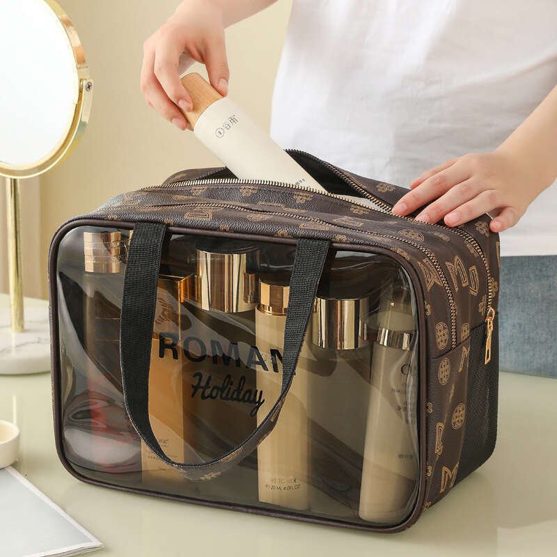 Summer Hot Fashion Toiletry Light Luxury High-end Waterproof Unisex Portable Bag Outdoor Camping Storage