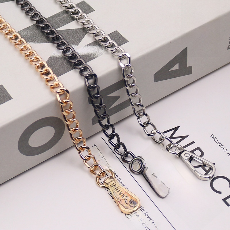 Designer Factory wholesale accessories, crossbody lantern bag metal shoulder straps, straight chain