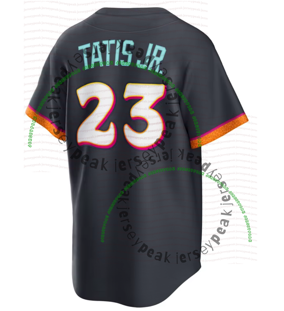 San Diego Tatis Jr. 2026 City Connect Baseball Jersey Darvish Musgrove Campusano Bogaerts Cronenworth Machado Merrill Cease Custom Baseball Jersey 44