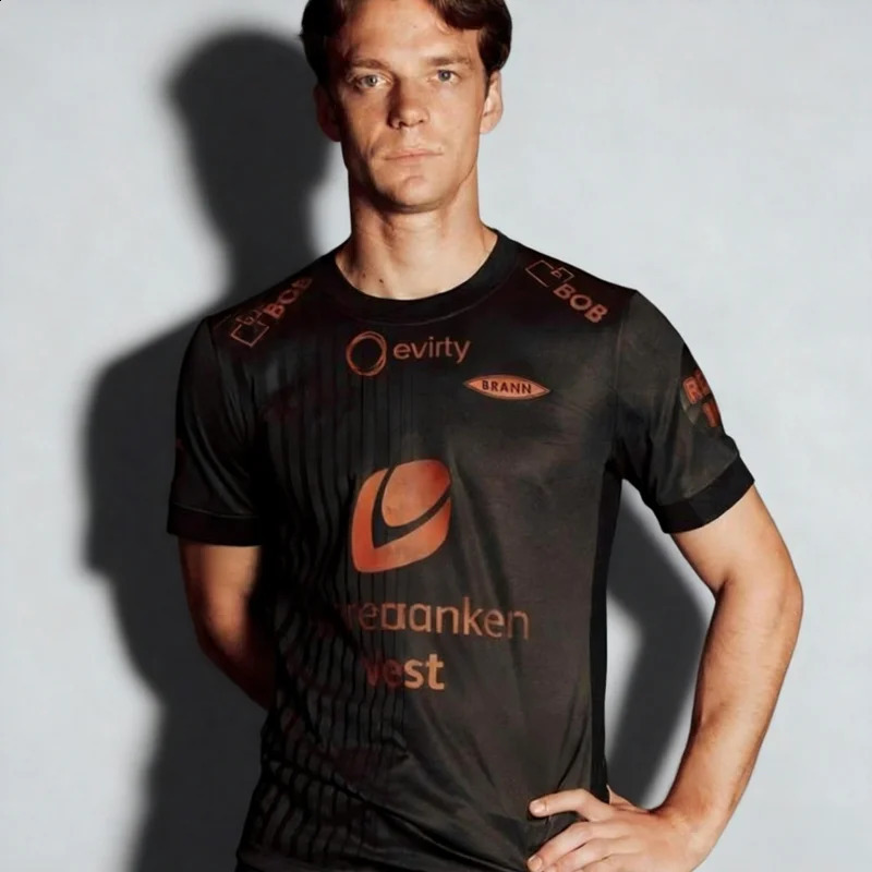 Surfing 2026 Arrival Norway 3D Quick-dry Fotball Brann T-shirt Football Jersey Norwegian Football Adult Beach T-shirt 260519