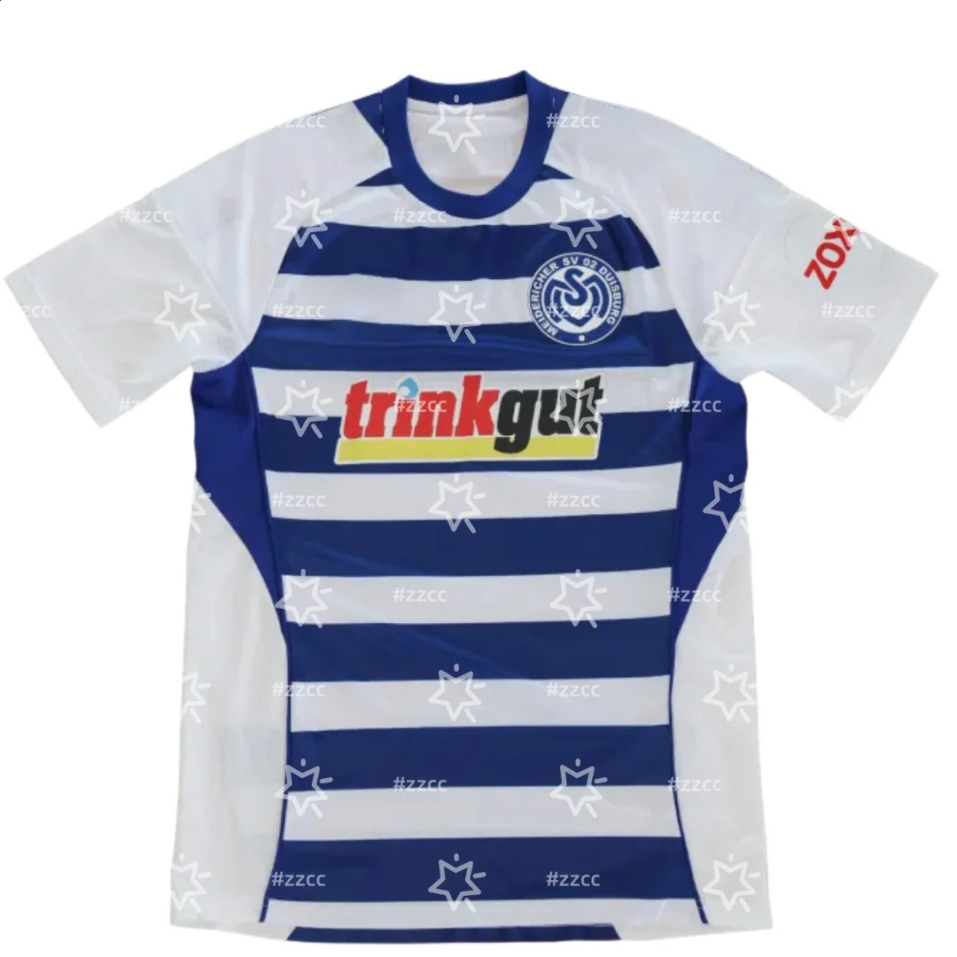 2026 MSV Duisburg Home football jerseys match training Kit Summer Sports Mens T-Shirt Kids Clothing Tee Surfing T-shirt 260519