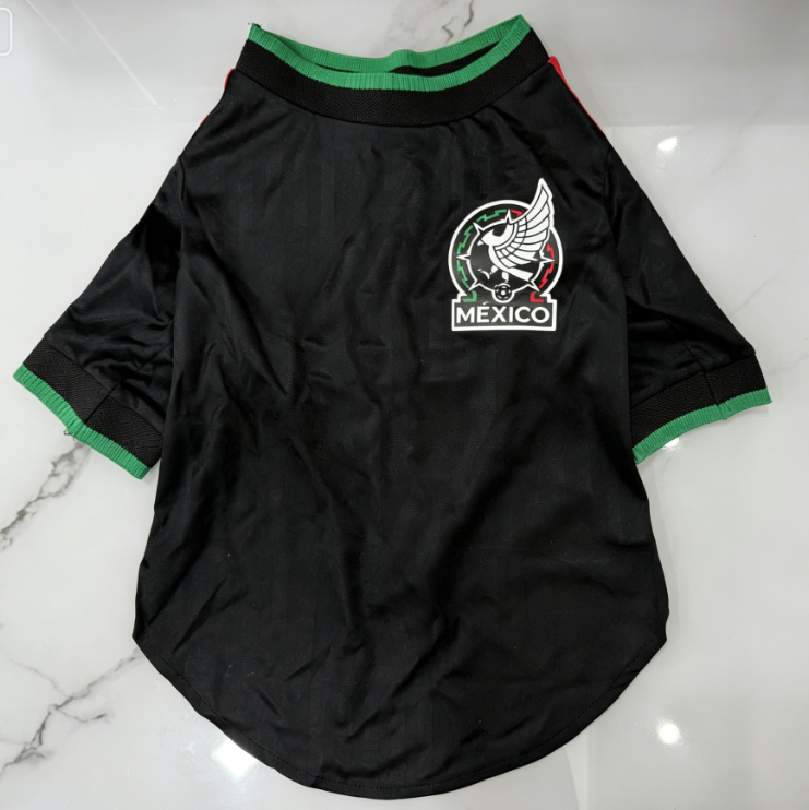 2026 world cup mexico dogs Football Jerseys, mesh breathable mexico pets away and home jerseys, sporty pet jersey, puppy T-shirt, summer pet cat socce