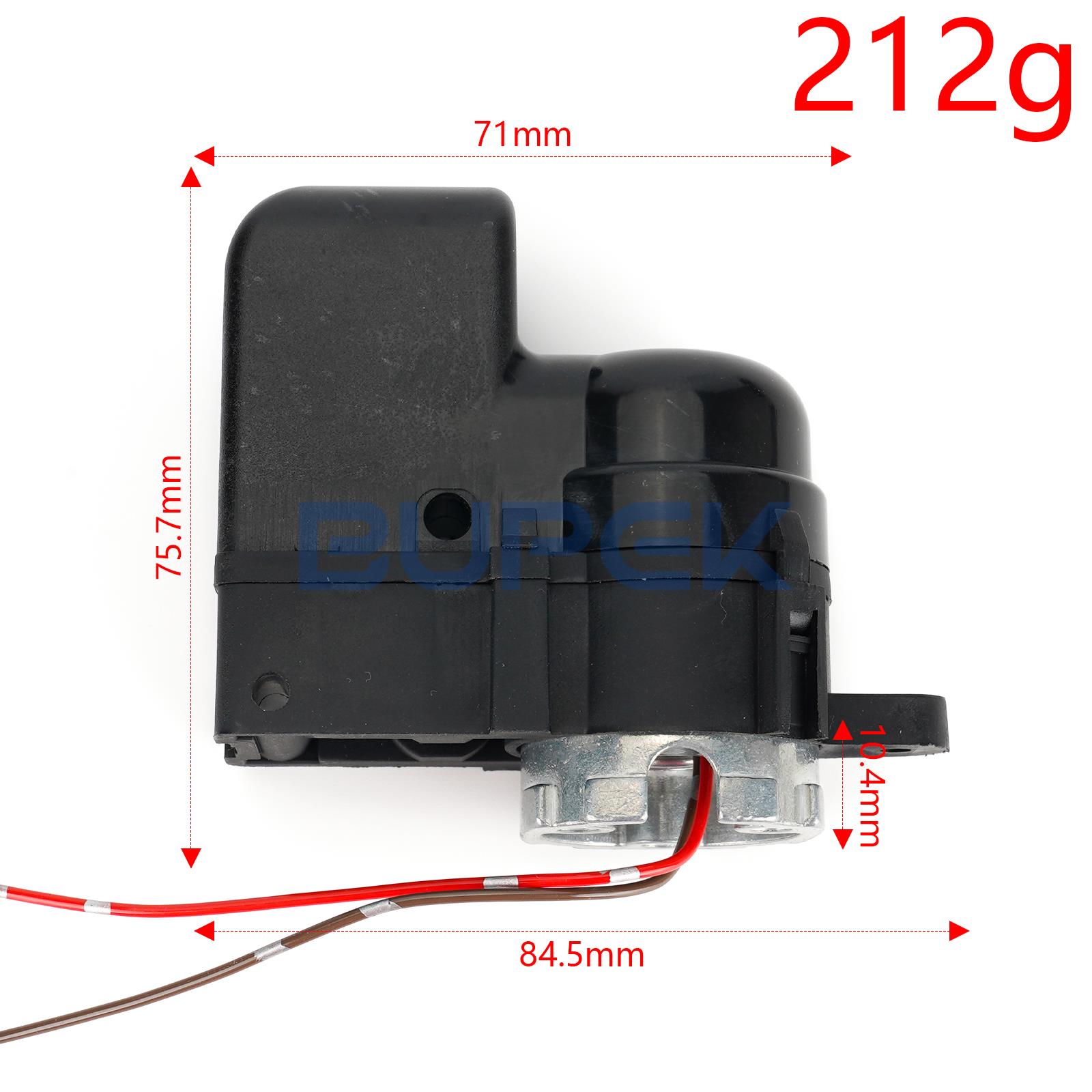 Bupek Power Door Side Wing Folding Mirror Assembly Motor DIY Replace For Chevrolet/Daewoo/Suzuki/Hyundai Sonata/Buick Excelle RearView Mirror Motor