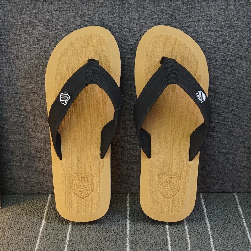 Summer Men Flip Flops Beach Slippers Sandals Non-slip Home Chanclas Slipper Indoor House Anti-slip Zapatos Hombre Shoes 260511