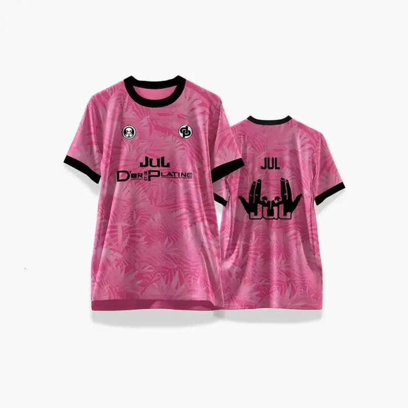 New printed football jersey For summer outdoor sports, dries quickly, suitable for men and women. Use as training shirt, good ventilation, round neck 
