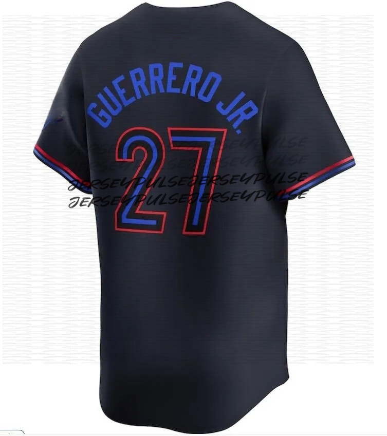 27 Vladimir Guerrero Jr Jersey 11 Bo Bichette Jersey George Springer Blue city Jays Kevin Gausman Chad Green Alejandro Kirk Davis Schneider Baseball J