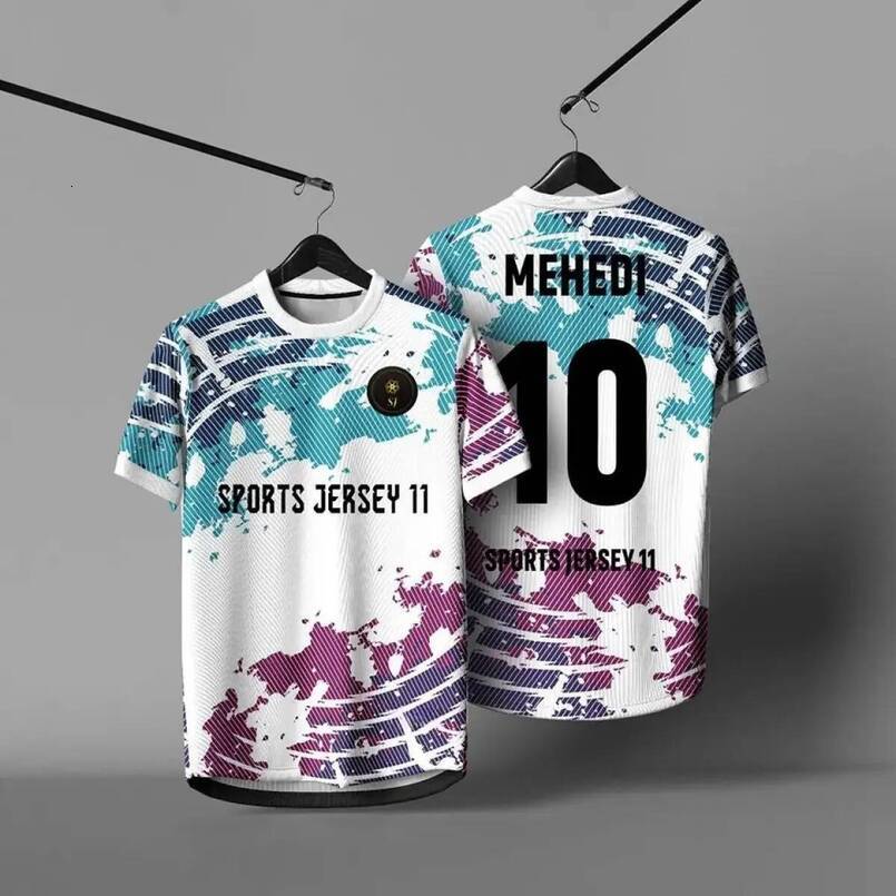 INS style minimalist solid color, simple design, soft fabric, good breathability, short sleeves, all genders. A neat football shirt, easy to match, su
