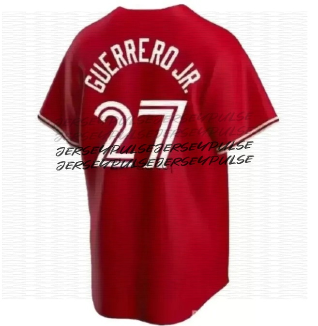 27 Vladimir Guerrero Jr Jersey 11 Bo Bichette Jersey George Springer Blue city Jays Kevin Gausman Chad Green Alejandro Kirk Davis Schneider Baseball J