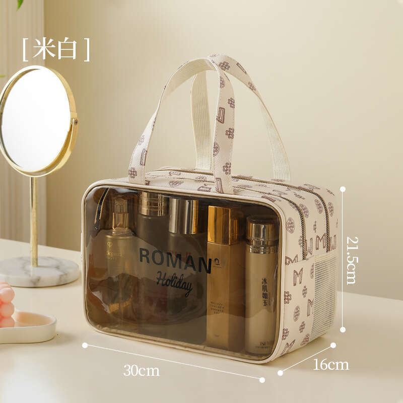 Summer Hot Fashion Toiletry Light Luxury High-end Waterproof Unisex Portable Bag Outdoor Camping Storage